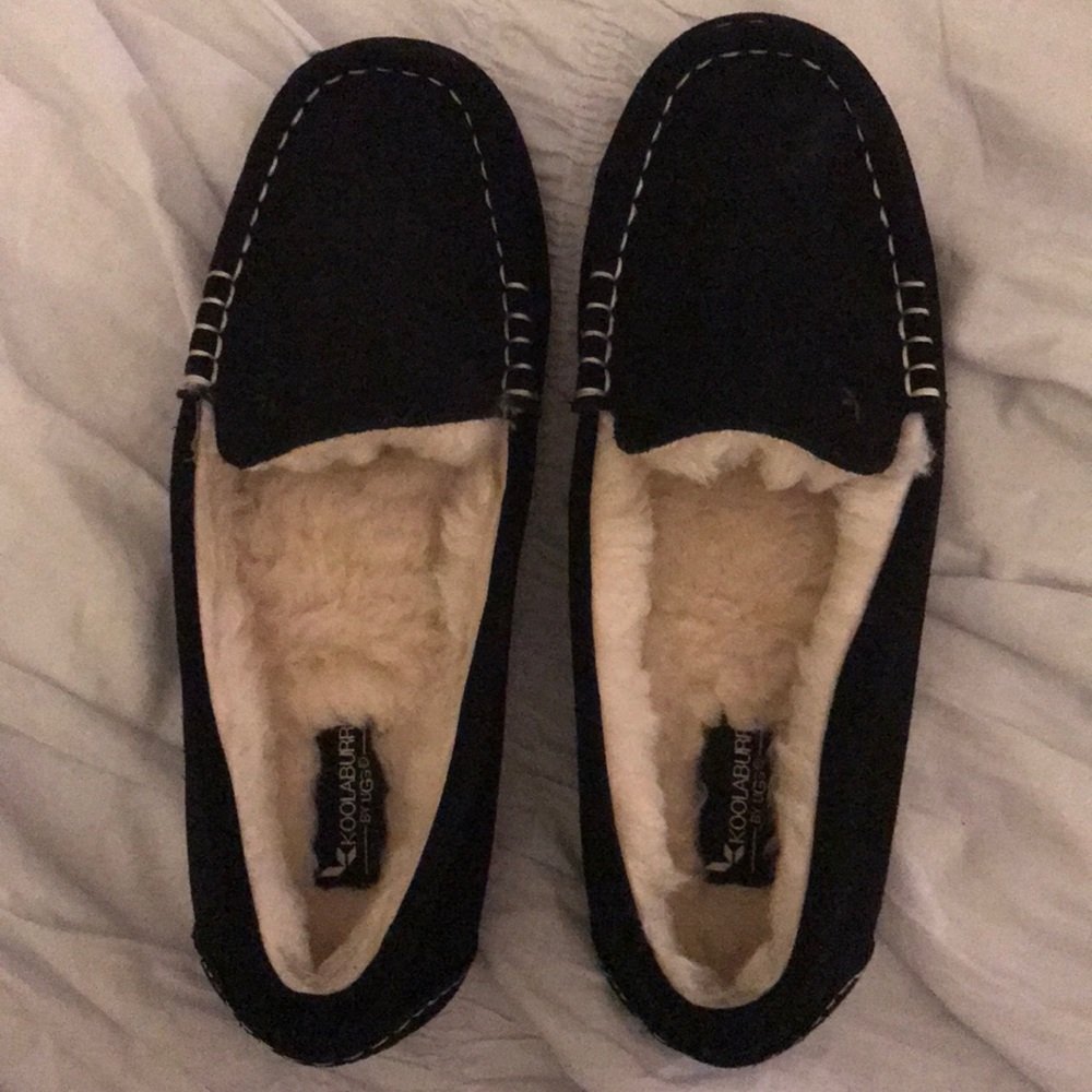 Black ugh slippers